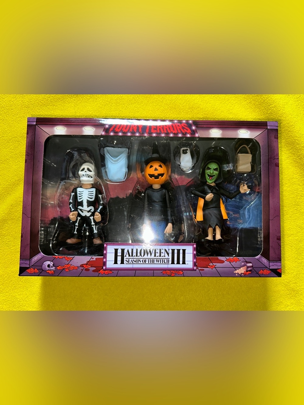 NECA Toony Terrors Halloween III: Season of the Witch 3-Pack